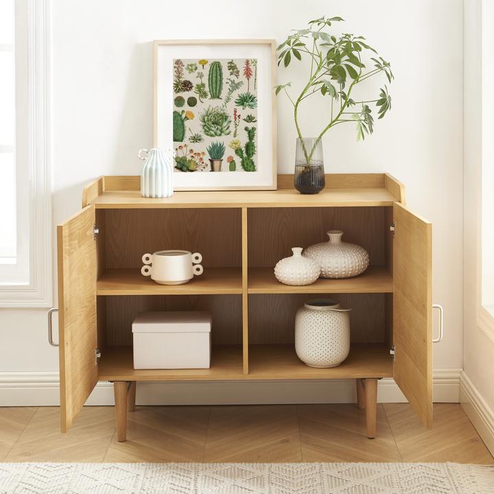 Image du produit Sorelh Anrichte TWIGGY Eichenfurnier 100cm (100 x 41.50 x 81 cm)