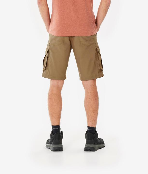 Produktbild Forclaz Zip-Off-Hose Cargohose Herren Trekking Backpacking - Travel 500 braun (XL)