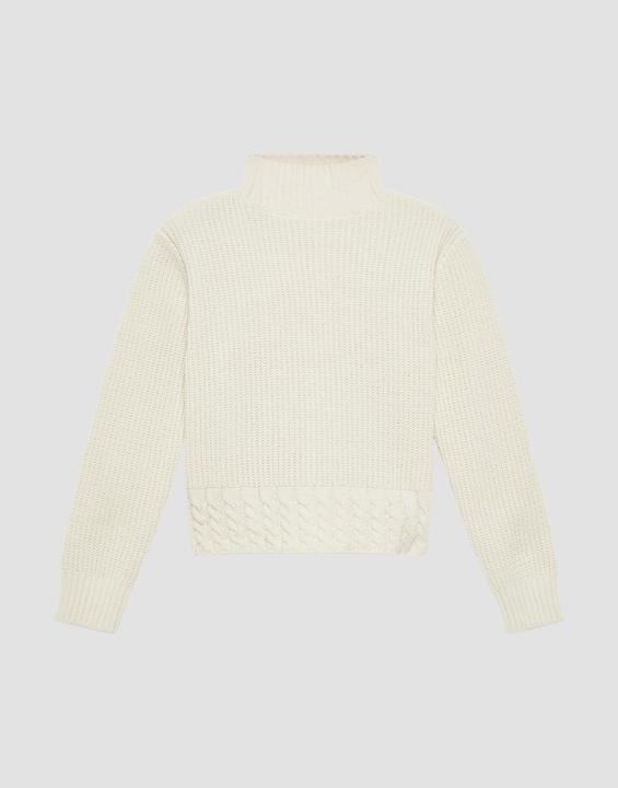 Immagine prodotto S.Oliver Strickpullover Pullover im Boxy-Schnitt mit Stehkragen (146, 152)