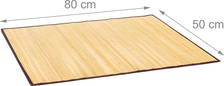 Actual product image Relaxdays Bath Mat (50 x 80 x 0.3 cm)
