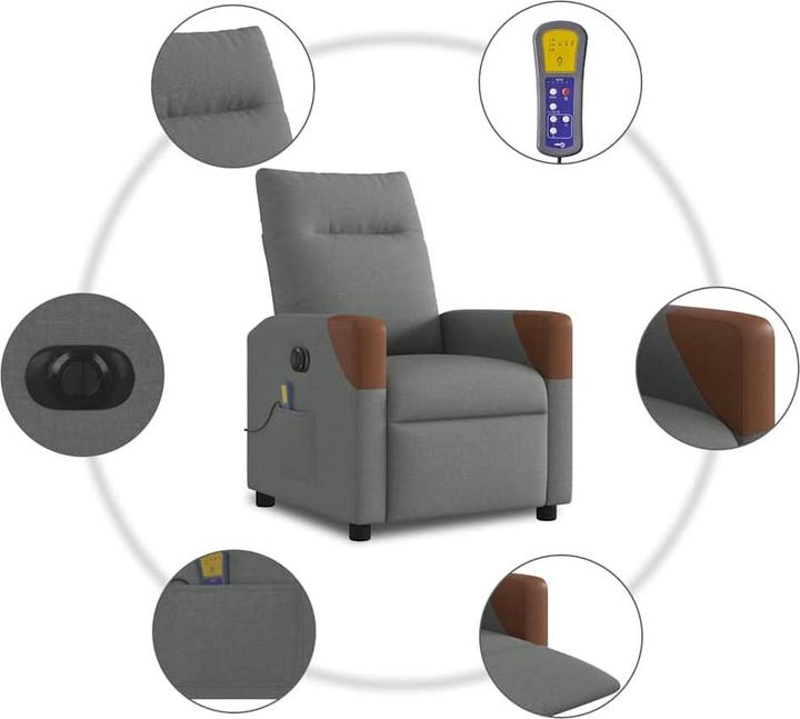 Image du produit vidaXL elektrischer Massagesessel