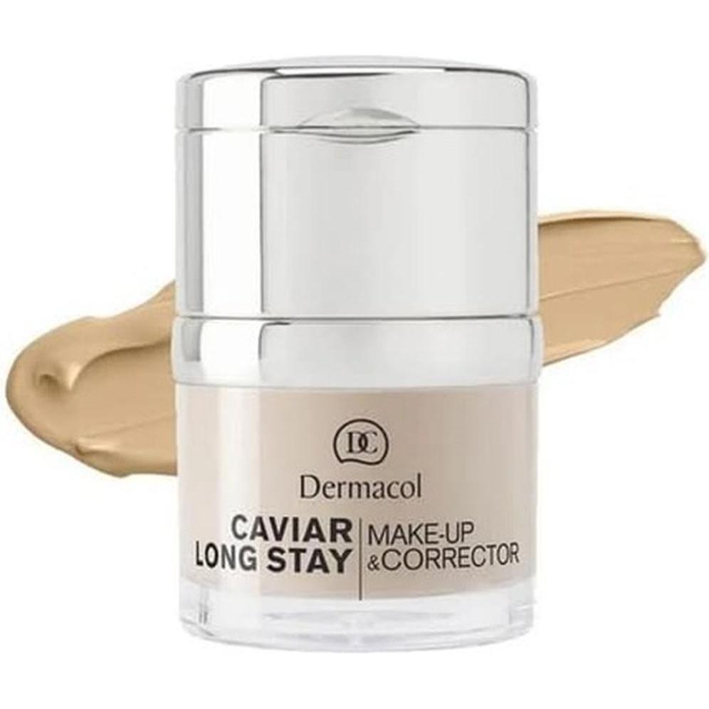 Dermacol, Foundation, Caviar Long Stay Make-Up & Corrector (2 Fair)