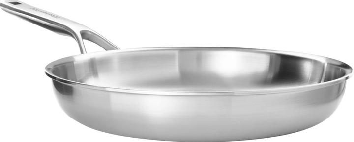 Immagine prodotto KitchenAid Padella 3PLY Opn 28cm non rivestita (28 cm, Padella per friggere, Acciaio inossidabile)