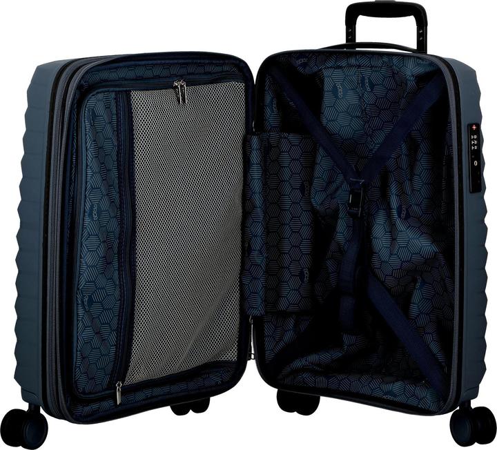 Immagine prodotto Jump Xwave Carrello da cabina a 4 ruote da 55 cm con ripiegamento elastico (35 l)