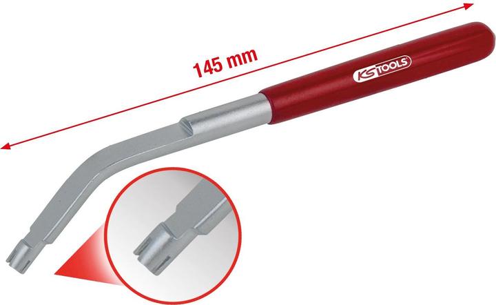 Actual product image KS Tools Windscreen nozzle adjusting tool for Opel, 145mm