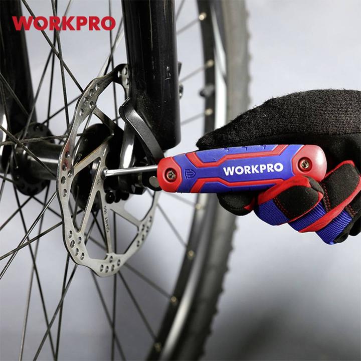 Produktbild Workpro TORX Winkelschraubendreher-Set T 9, T 10, T 15, T 20, T 25, T 27, T 3