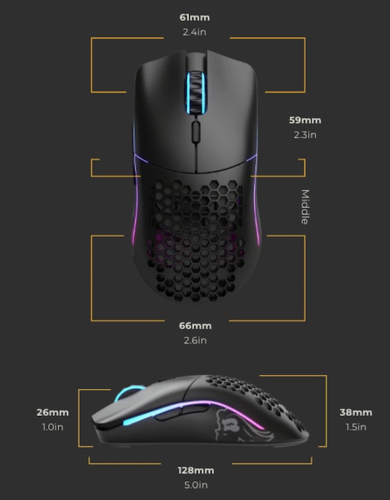 Produktbild Glorious PC Gaming Race Model O (Kabellos)