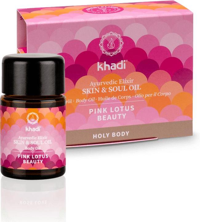 Image du produit Khadi Huile corporelle Pink Lotus Beauty 10 ml (Huile pour le corps, 10 ml)