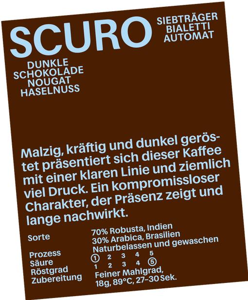 Image du produit Caffè UNO Scuro (1000 g, Torréfaction foncée)