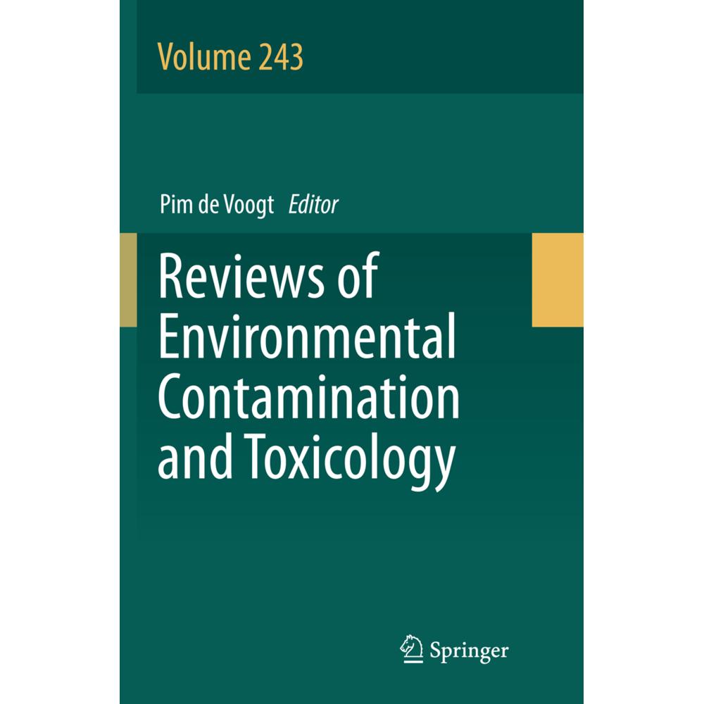 Reviews of Environmental Contamination and Toxicology Volume 243, Fachbücher von Pim de Voogt