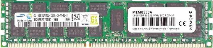 Actual product image 2-Power 16GB DDR3 1333MHz RDIMM LV (1 x 16GB, 1333 MHz, DDR3-RAM, DIMM)