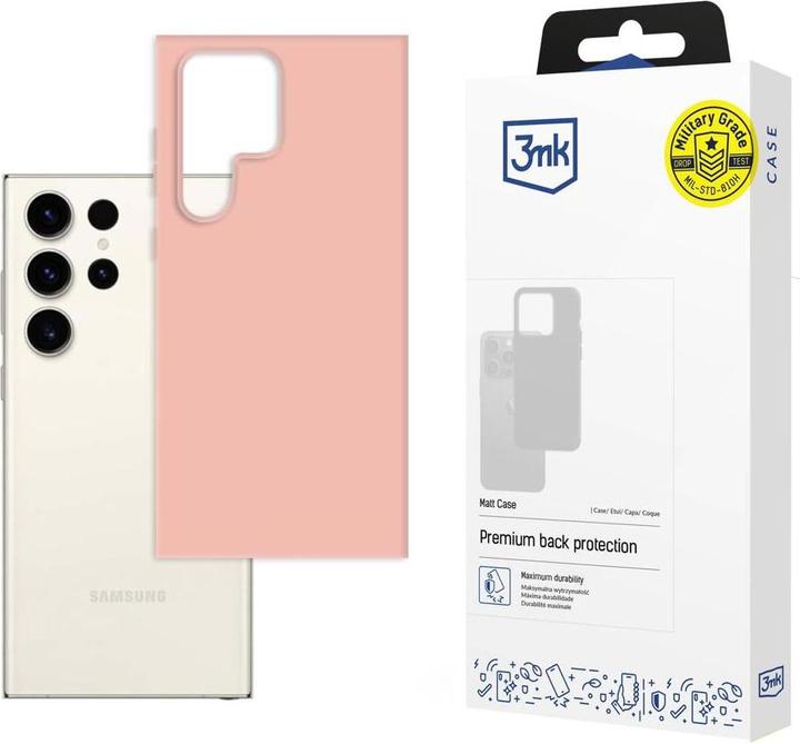 Produktbild 3MK Matt Case Soft Touch Silikonhülle Series (Samsung Galaxy S23 Ultra)