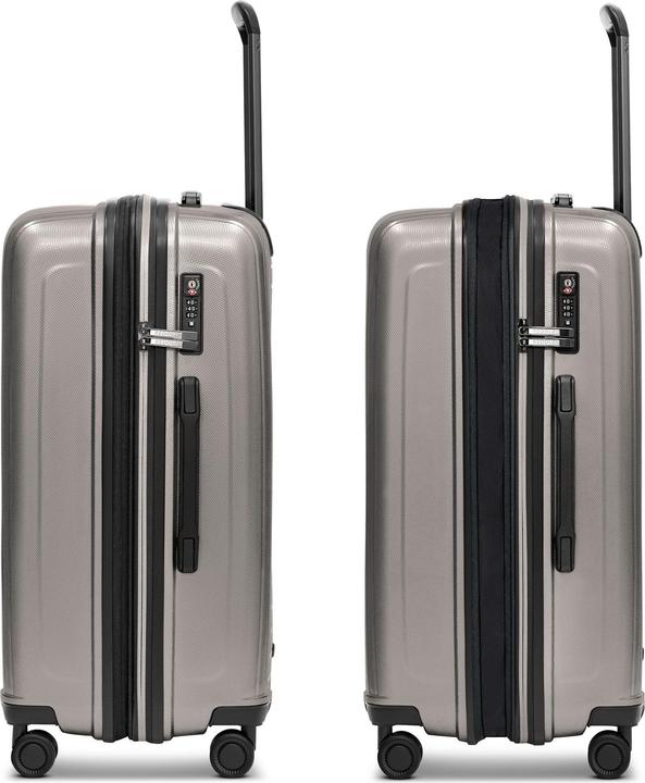 Actual product image Redolz Essentials 14 4-wheel suitcase set 3-piece with stretch fold (249 l)