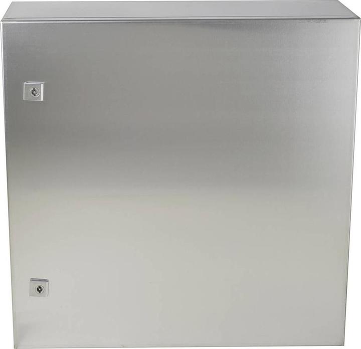 Produktbild Tru Components TC-SS606020 Schaltschrank 600 x 600 x 200 Edelstahl Lichtgrau 1 S