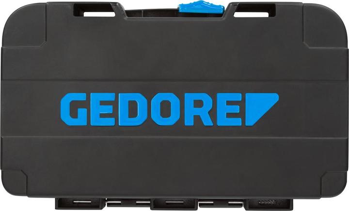 Actual product image Gedore 666-042 Torsion bit set SL+PR+PH+PZ+TX 42 pieces (Cross Pozidriv PZ, Cross Phillips PH)