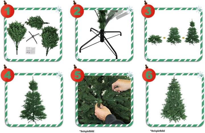 Actual product image RS Trade Christmas tree (150 cm)