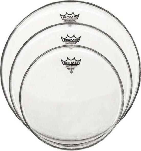 Remo Emperor Clear Standard 12 13 16 Set Pack (Schlagzeug)