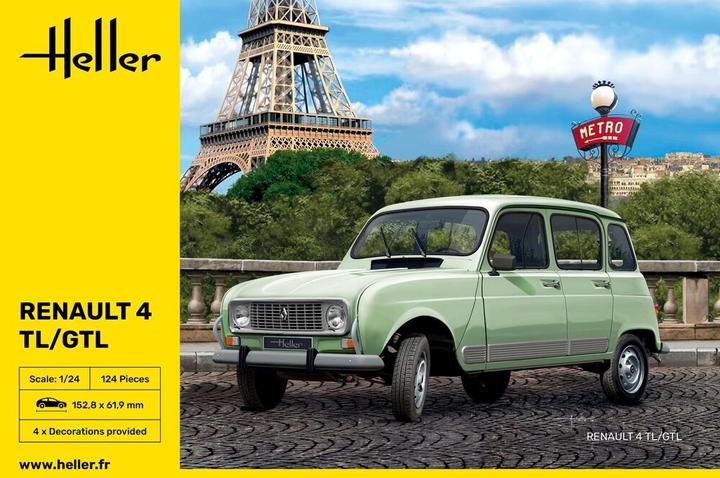 Actual product image Heller Renault 4TL/GTL