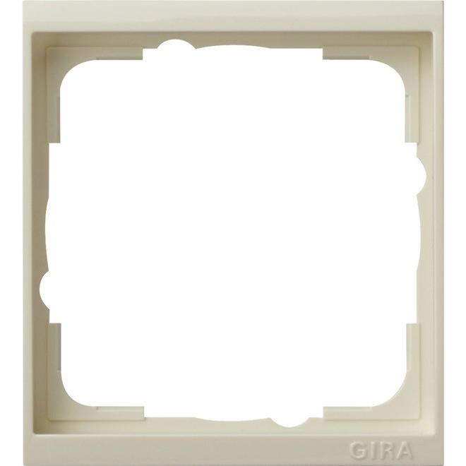 Gira, Programma di commutazione degli accessori, Coperchio intermedio 1f Event Clear Cream bianco 1461721