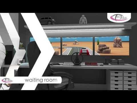 Produktbild tectake 4x TV Wandhalterung (Wand, 20 kg, 10" - 24")