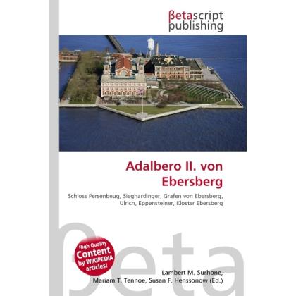 Adalbero II. von Ebersberg, Fachbücher