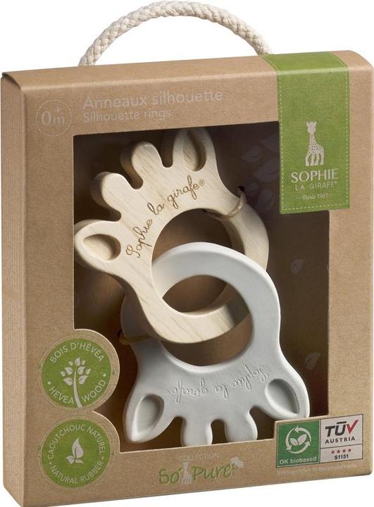 Actual product image Sophie la girafe Teething ring So'Pure