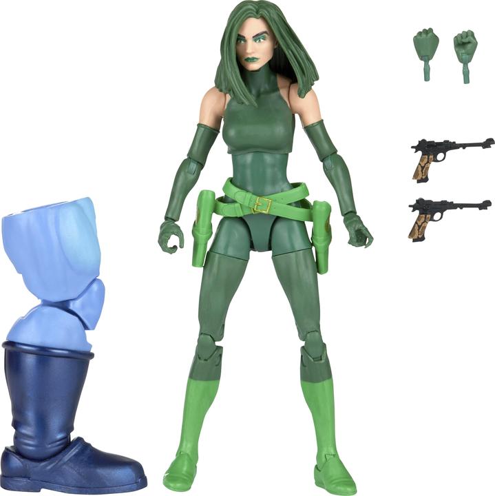 Actual product image Hasbro Legends Series Madame Hydra, 15 cm tall action figure to collect, 4 accessories