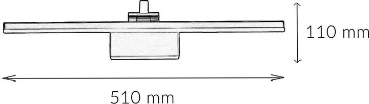 Produktbild Licht-Erlebnisse Wandlampe Chelsea (679 lm)