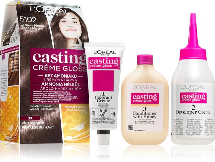 Actual product image L'Oréal Paris Loreal Professionnel - Hair Colour Casting Crème Gloss 5102 Cool Mocka (5102 Iced Mocha)