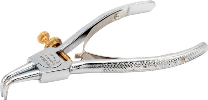 Actual product image Bahco Pliers for external retaining rings with 90° angled jaws, chrome-plated, 19 to 60 mm (165 mm)