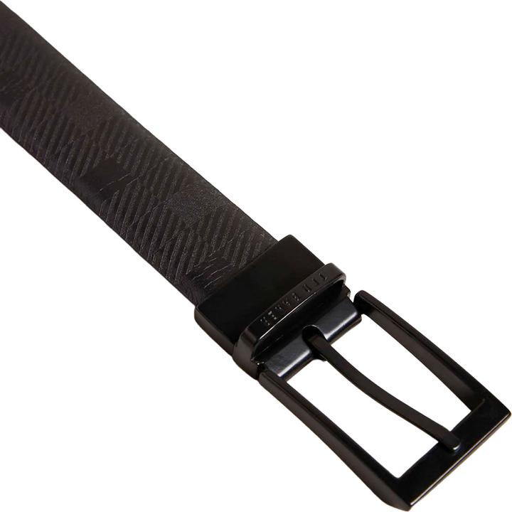 Actual product image Ted Baker Checkinn House Checked Leather Belt