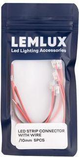 Produktbild Lemlux LED Strip Connector with 15cm Wire 10mm 5 pcs
