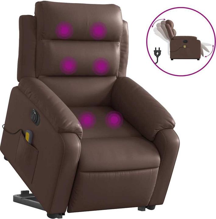 Image du produit vidaXL Massagesessel mit Aufstehhilfe
