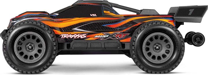 Actual product image Traxxas MINI-XRT Brushless VXL-3S 4WD Orange, inkl. 2S Akku/Lader (RTR Ready-to-Run)