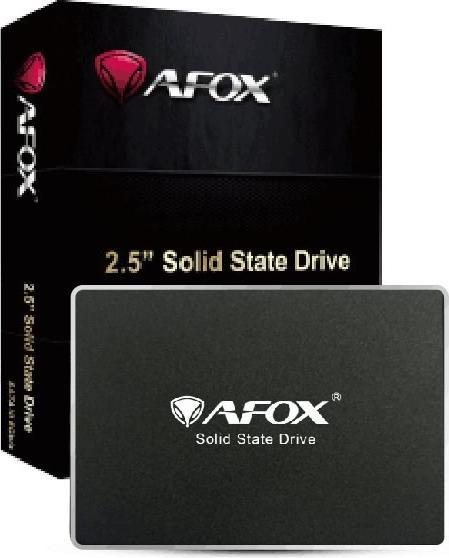 Actual product image AFOX SD250-2000GN Internal Solid State Drive 2.5 2000 GB Serial ATA III 3D NAND (2000 GB, 2.5")