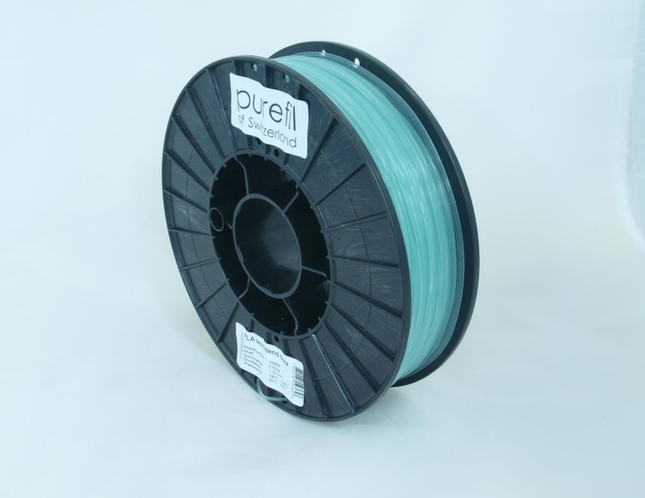 Actual product image Purefil Filament (PLA, 1.75 mm, 750 g, Blue)