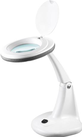 Image du produit Rebel Microscope Lampe de table avec verre grossissant 5D 6W 6500K