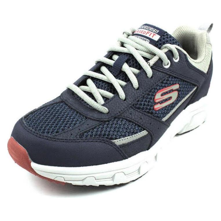 Skechers, Herren, Sneakers, Oak Canyon Verketta - 14696, Blau, (41)