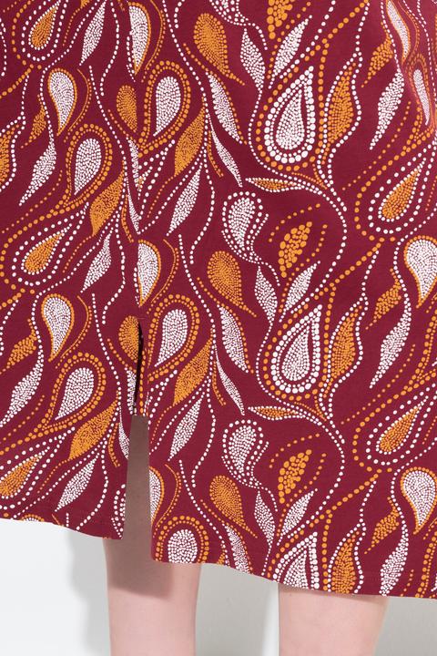 Produktbild Ulla Popken Bademantel, Paisley, Kimono-Form, 3/4-Arm (58)
