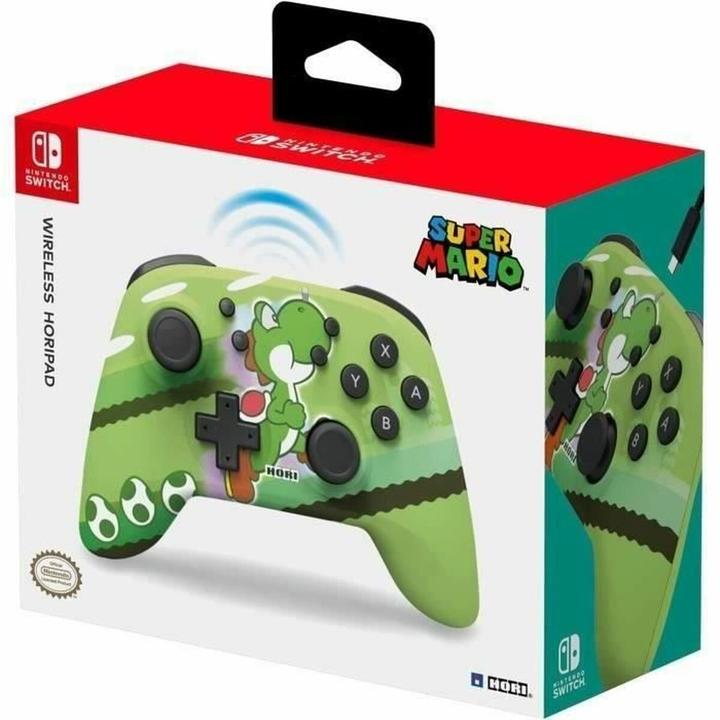 Produktbild HORI Wireless Horipad - Yoshi (Switch)