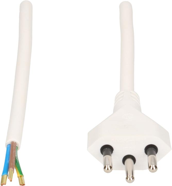 Produktbild Max Hauri TD-Netzkabel H05VV-F3G1.0 (5 m, Typ 12)