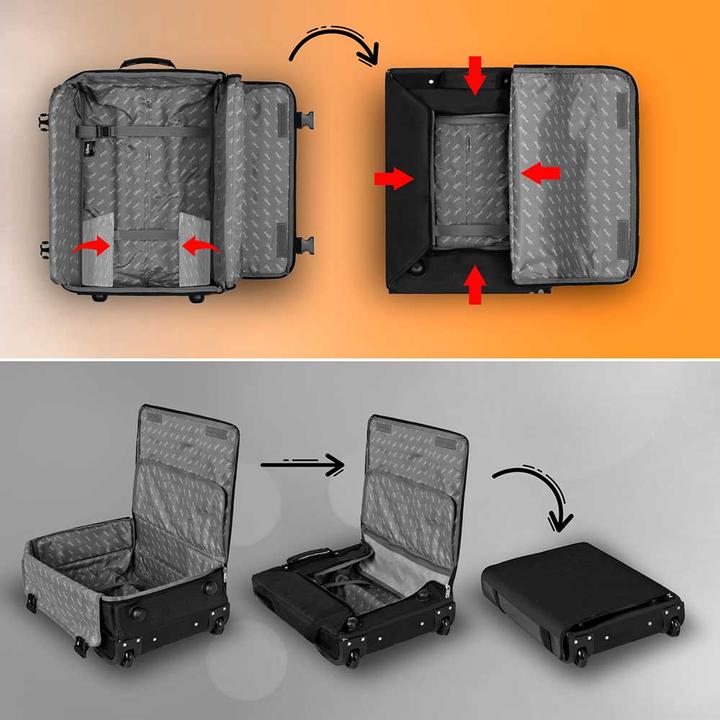Actual product image Karactermania Foldable Cabin Suitcase Surprise