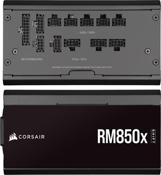 Image du produit Corsair RM850x SHIFT 80 PLUS Gold (850 W)