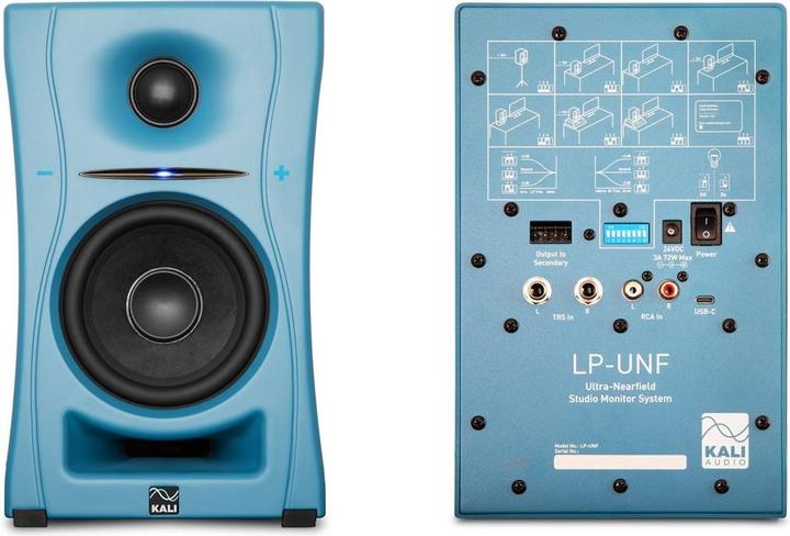 Actual product image Kali Audio LP-UNF (Pair) Blue (Active)