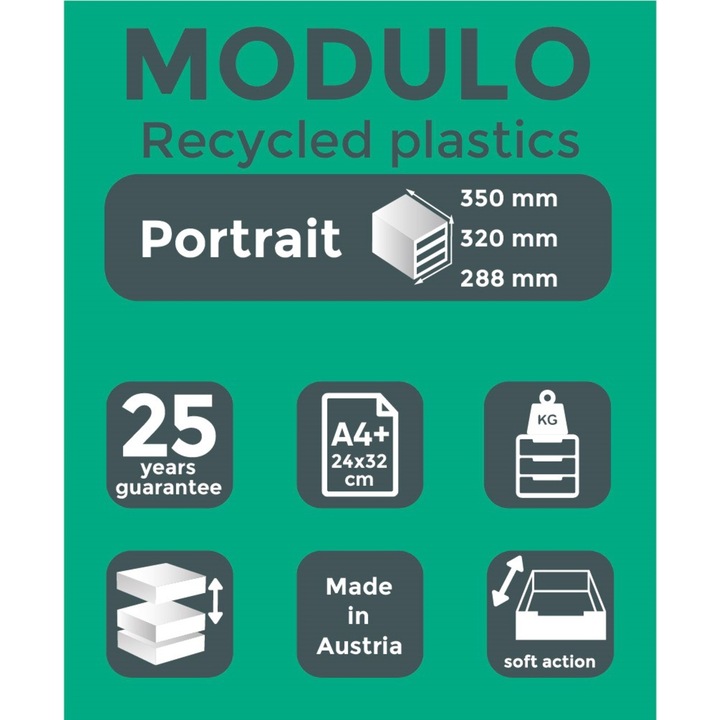 Immagine prodotto Exacompta Cassettiere modulari (A4+)