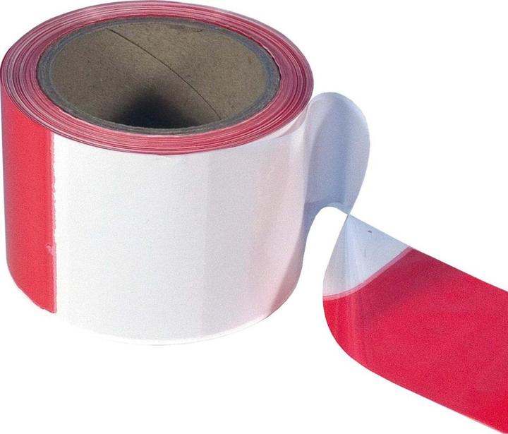 Magni Barrier tape 80mm red/white a 50m