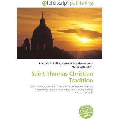 Saint Thomas Christian Tradition, Sachbücher