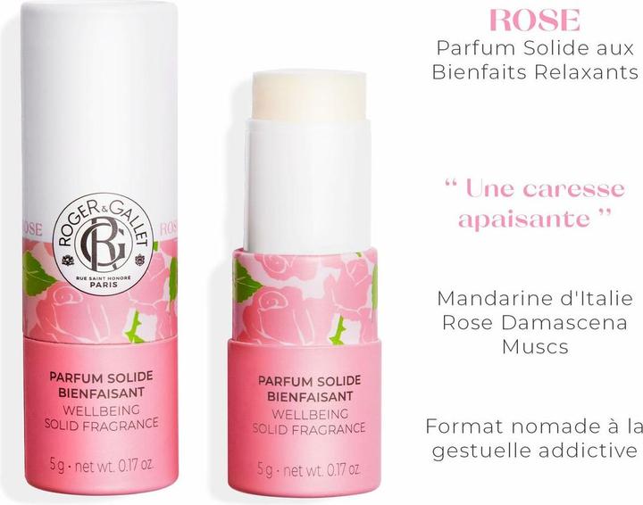 Actual product image Roger & Gallet Rose Parfum Solid (Eau de parfum)