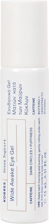 Image du produit Korres Greek Yoghurt Gel Contour des Yeux Éveil Regard (Gel pour le soin des yeux, 15 ml)