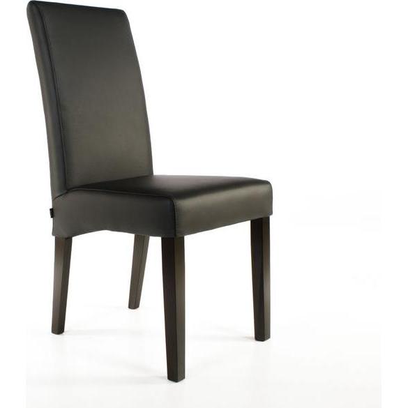 SIX, Stühle, Echtes Dickleder und die massive Konstruktion aus Hartholz sorgen für eine Langlebigkeit des Prod...